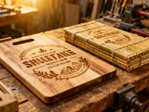 Personalized wooden gifts and cutting boards
